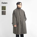 KELEN ケレン HOMMY ピーチスキン バルカラーコート メンズ