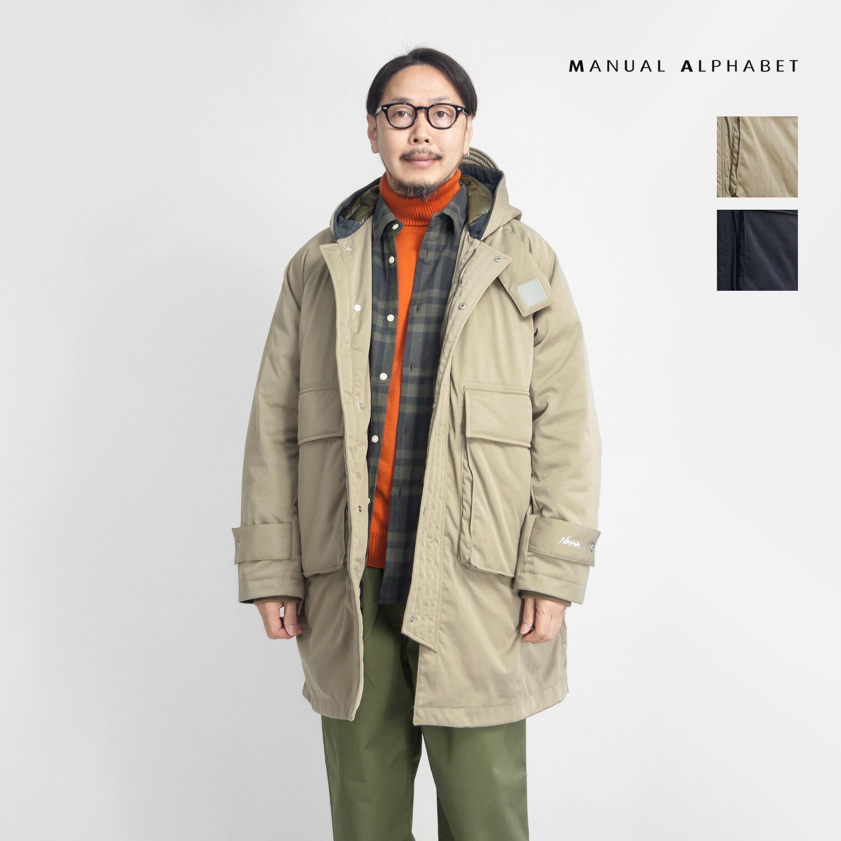 【セール価格】MANUAL ALPHABET NANGA マニュアルアルファベット ナンガ シティス