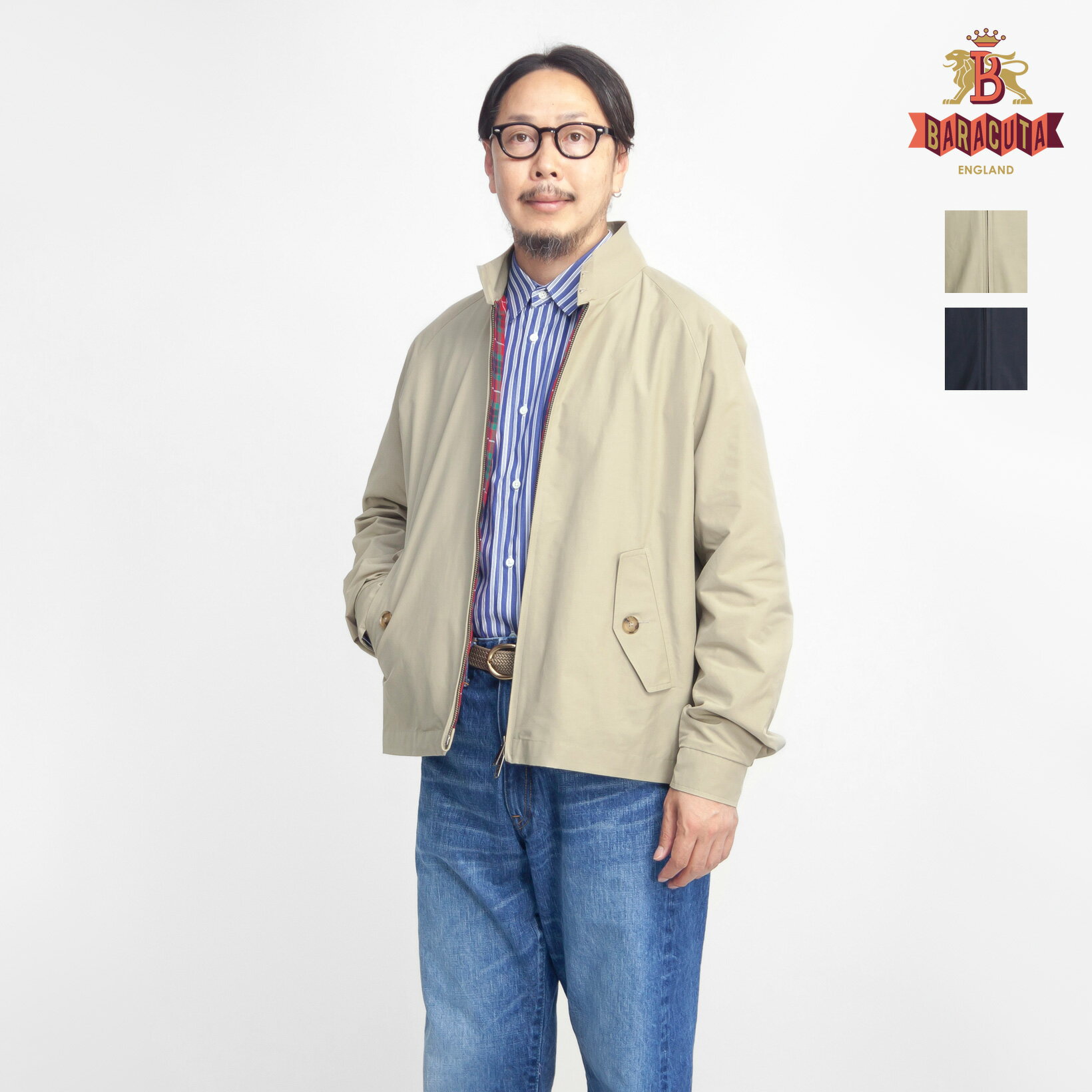 バラクータ 【楽天セール】BARACUTA バラクータ G4 クラシック ドライビングコート スイングトップ Regular Fit メンズ