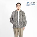 LANI’S General Store ラニーズジェネラルストア ハワイアンバーククロス アロハジャケット メンズ