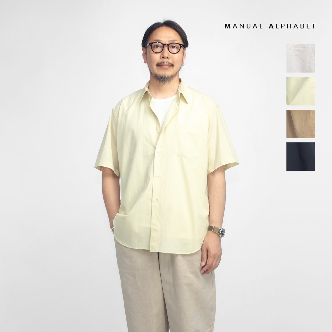 楽天市場】manual alphabet ポロシャツの通販