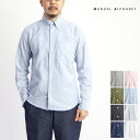 MANUAL ALPHABET マニュアルアルファベット スーピマ綿 プレミアムオックスフォードシャツ ボタンダウン Suitable Fit 日本製 メンズ