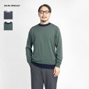 ジョンスメドレー 【セール価格】JOHN SMEDLEY ジョンスメドレー SKERN バイカラークルーネックニット 24G メリノウール EASY FIT セーター メンズ