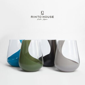RINTO HOUSE リントハウス ワイングラス バローロ ヴィノフィル 柄入り グラス コップ 600ml 食器 器 おしゃれ かわいい