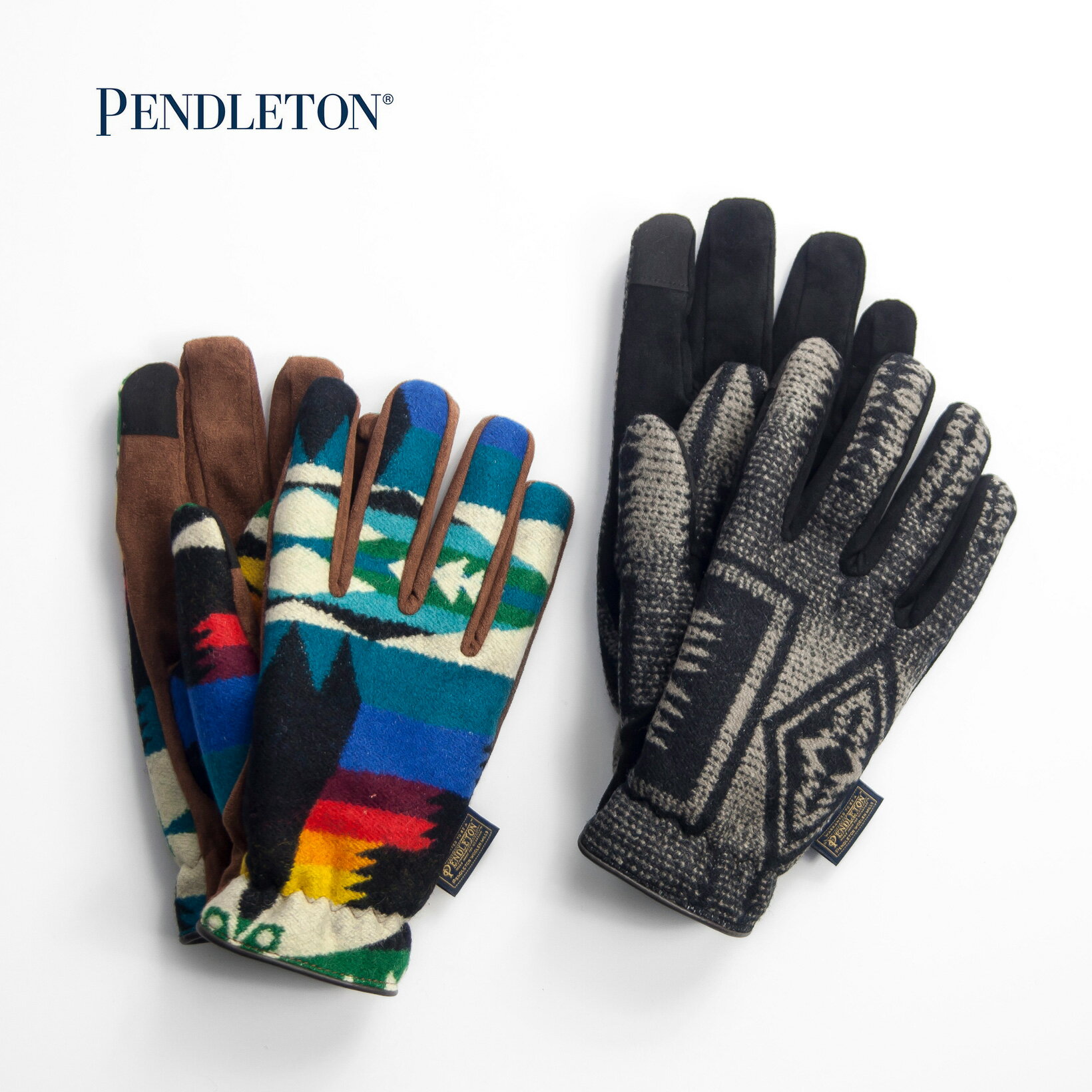 PENDLETON ペンドルトン 手袋 ウールグローブ PDW MENS GLOVE メンズ スマホ対応 おしゃれ 1