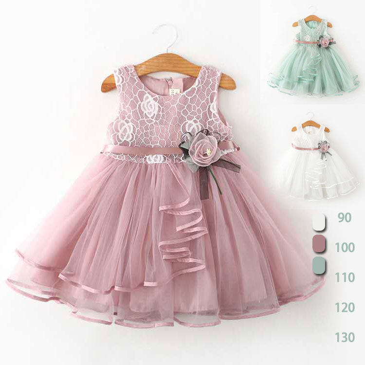 女の子 入園式 ワンピース フォーマル ドレス パーティー ドレス セレモニー ベビー ドレス おしゃれ 発表会 七五三 祝い 衣装 子供 ドレス プリンセス 赤ちゃん 誕生日 バースデー キッズ お呼ばれ 卒園式 入学式 チュールスカート バースデー