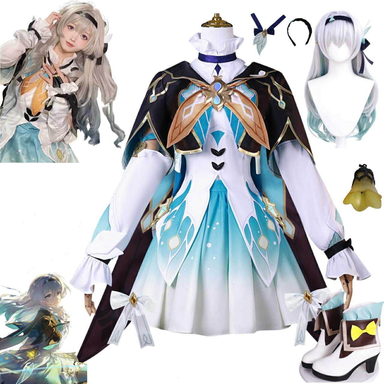 【一位入賞】崩壊 スターレイル 蛍 コスプレ衣装 ホタル 蛍星やづき衣装 コスプレ衣装 仮装 変装 コスプレ cosplay ゲーム アヤメの家系 鈴が光る ウ...