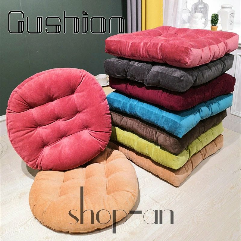 送料無料 座布団 おしゃれ クッション 丸型 円形 四角 角型 北欧 シートクッション フロアクッション 丸クッション 大きい チェアクッション 低反発 北欧 インテリア 犬 猫 ペットベッド 座ぶとん ざぶとん 柔らかい 子供 疲れない 座る用 リビン