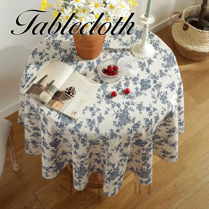 【送料無料】円形 テーブルマット 丸型 正方形 長方形 花柄 テーブルクロス 食卓カバー テーブルマット テーブルセッティング テーブルカバー 汚れ防止 四季適用 自宅 家庭用 レストラン 上品 清潔簡単 傷防止 模様替え ダイニング テーブル 新生活