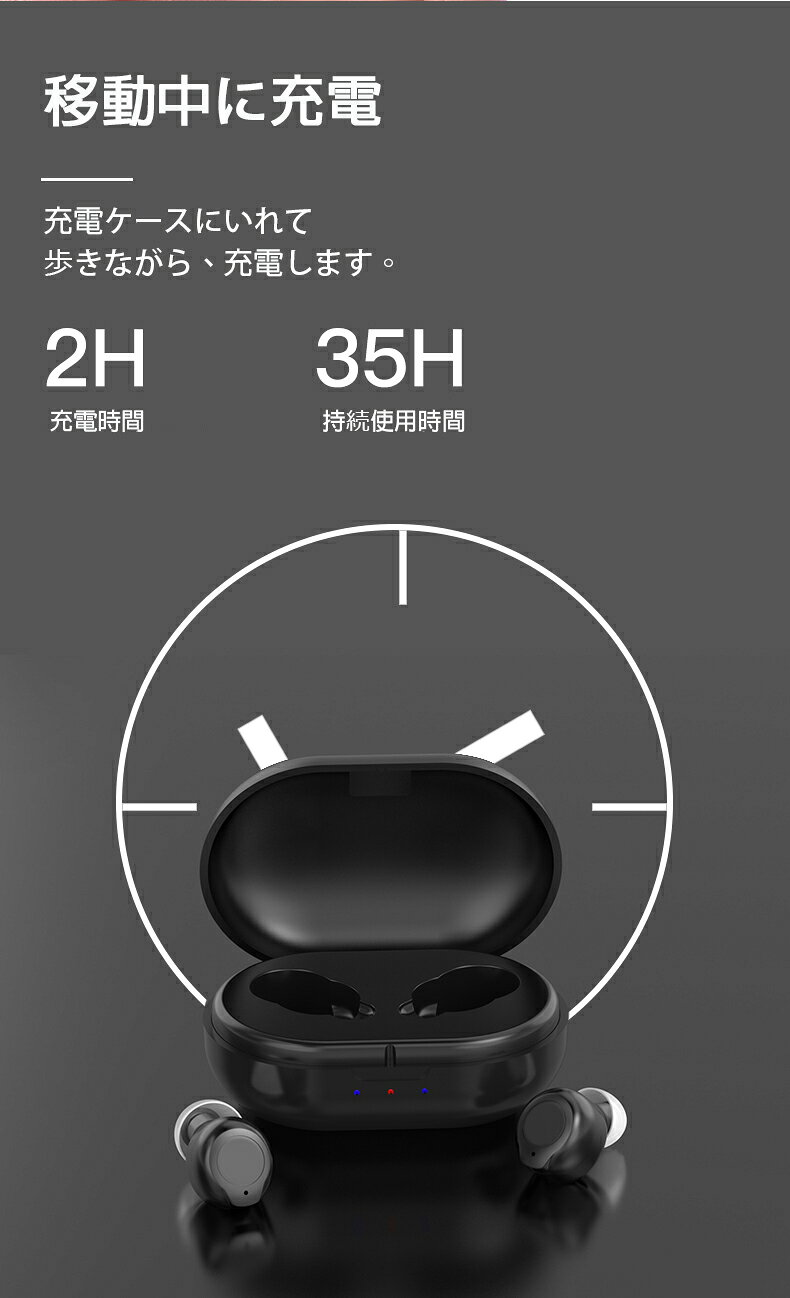 集音器 充電式 集音器 ワイヤレス 最大連続使用35時間 小型 超軽量 操作簡単 オシ...