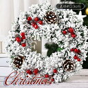 クリスマスリース 玄関 飾り 直径約23cm 北欧 玄関リース 外 小さいサイズ クリスマス置物 リース クリスマスプレゼント ギフト お歳暮 送料無料 店舗 ...