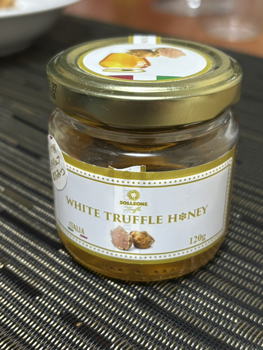 イタリア産 白トリュフとルーマニア蜂蜜 ハチミツ のコラボレーション!120g