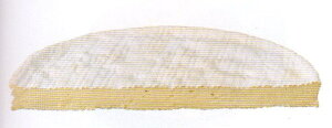ブリー・ド・モー1/4カット　約650g　白カビチーズ　フランス産