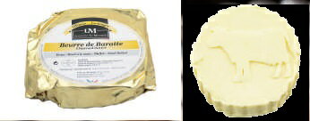 フランス　発酵バター　ル・ムニエ　無塩バター　125g ＊同梱注意のサムネイル