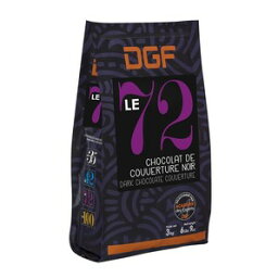 フランス産　DGF　ル　ノアール（72％） 3kg 　チョコレート　クーベルチュール　コイン状