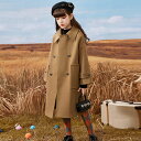 コート 女の子 子供服 フォーマル キッズ 秋冬 ラシャコート 厚手 アウター トレンチコート 冬コート ロングコート キッズコート おしやれ 暖かい 防寒 可愛い 演奏会 入学式 卒業式 発表会 結婚式秋 冬