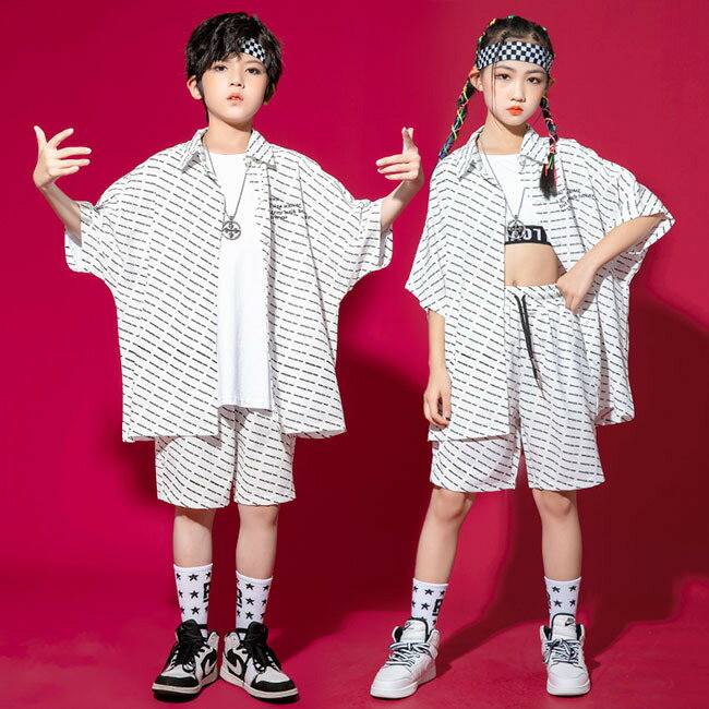 可愛い 子供服 キッズ シャツ Tシャツ パンツ ショートパンツ 3点セット 女の子 男の子 カジュアルパンツ 大人 かっこいい ヒップホップ セットアップ ストリートジャズ ダンス衣装 子供セット チアガール 応援団 学生 レッスン着 普段着