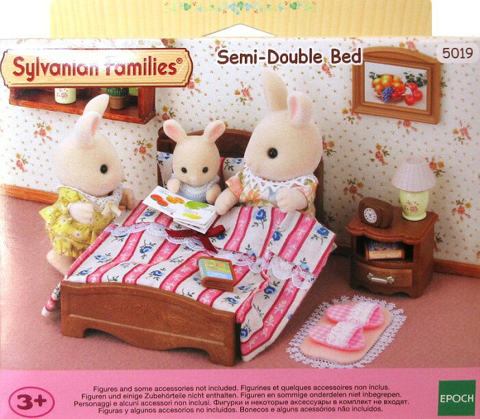 シルバニアファミリー UK セミダブルベッド Semi-Double Bed【あす楽対応】