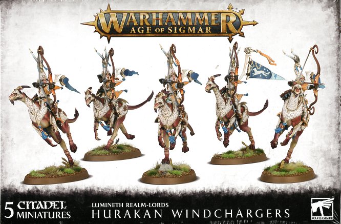 【新品】ルミネス レルムロード： フラカン ウィンドチャージャー ウォーハンマー AGE OF SIGMAR (Lumineth Realm-lords： Hurakan Windchargerse)【あす楽対応】