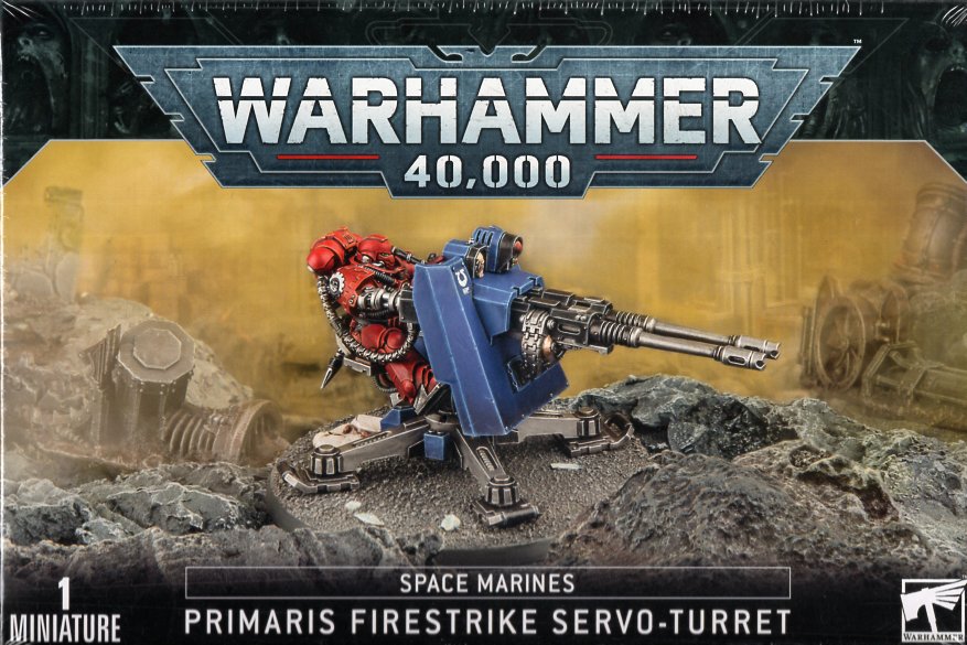 スペースマリーン： プライマリス・ファイアストライク・サーボタレット ウォーハンマー40.000 (Space Marines Primaris Firestrike Servo-Turret) (Warhammer 40.000)