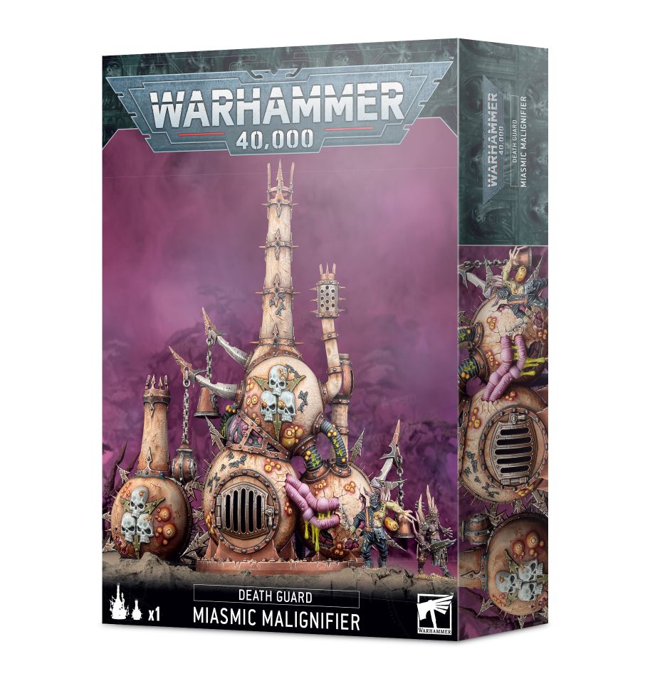 デスガード：瘴気増殖炉 ミアズミック マリグニフィア ウォーハンマー40.000 (Death Guard:Miasmic Malignifier) (Warhammer 40.000)