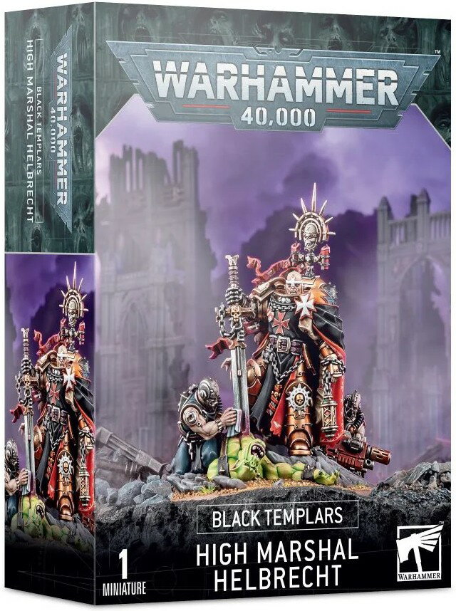 ブラック・テンプラー：大将帥ヘルブレヒト ウォーハンマー40.000 (Black Templars:High Marshal Helbrecht) (Warhammer 40.000)