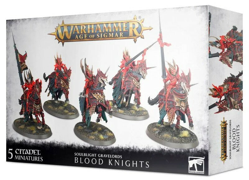 ソウルブライト・グレイヴロード：ブラッドナイト ウォーハンマー：エイジ・オヴ・シグマー (Soulblight Gravelords:Blood Knights) (Warhammer Age of Sigmar)