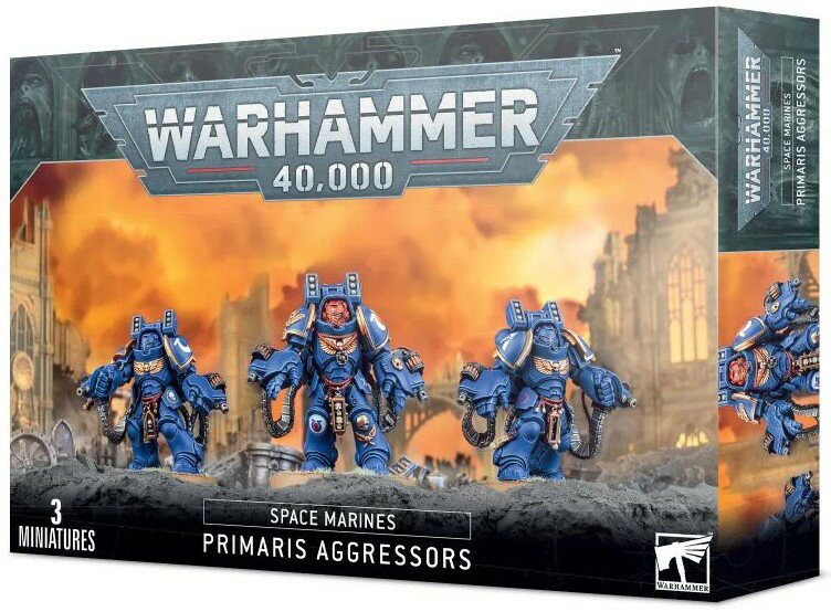 スペースマリーン：プライマリス・アグレッサー ウォーハンマー40.000 (Space Marines:Primaris Aggressors) (Warhammer 40.000)