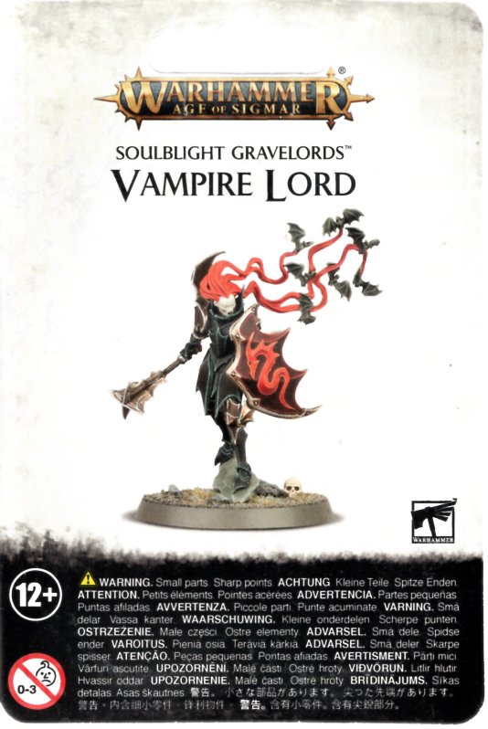 ソウルブライト・グレイヴロード： ヴァンパイアロード ウォーハンマー AGE OF SIGMAR (Soulblight Gravelords：Vampire Lord) (Warhammer Age of Sigmar)