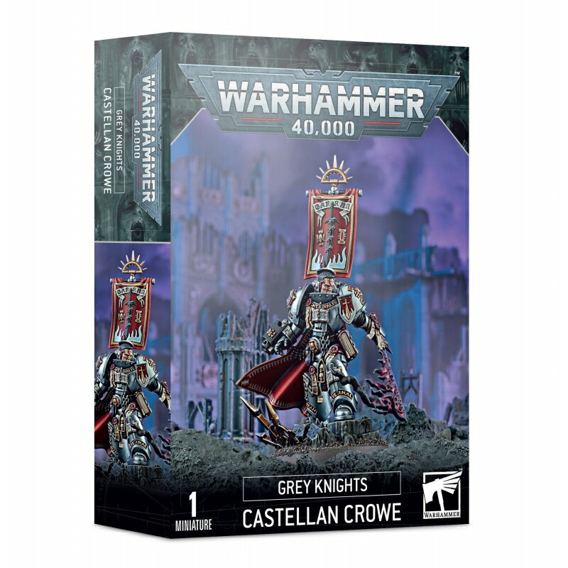 グレイナイト：城代クロウェ  ウォーハンマー40.000 (Grey Knights: Castellan Crowe) (Warhammer 40.000)