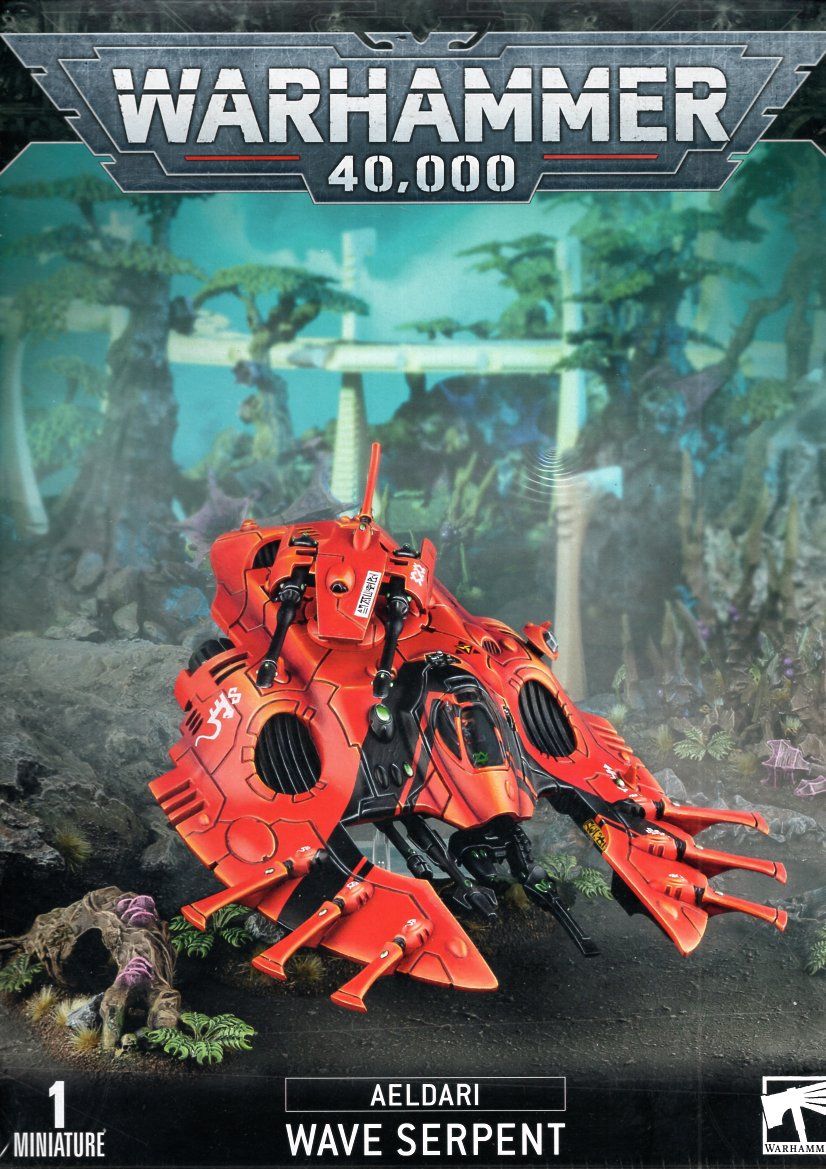 【新品】アエルダリ：ウェイヴ・サーペント ウォーハンマー40.000 (AELDARI:Wave Serpent) (Warhammer 40.000)【あす楽対応】