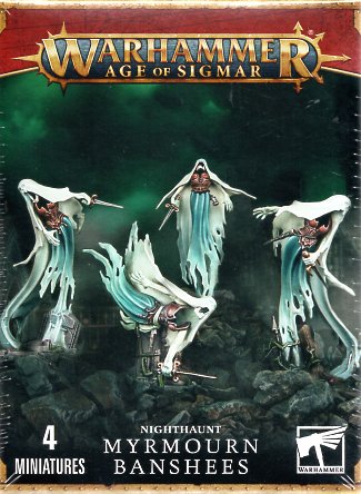 ナイトホーント：ミルモーン・バンシー (ETB版) ウォーハンマー エイジ・オブ・シグマー (Nighthaunt:Easy to Build Myrmourn Banshees) (WARHAMMER AGE OF SIGMAR)