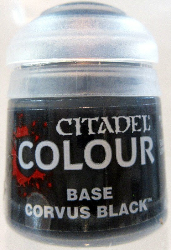 シタデル・カラー Paint - Base CORVUS BLACK 21-44 (コルバス・ブラック)『ベース』【あす楽対応】