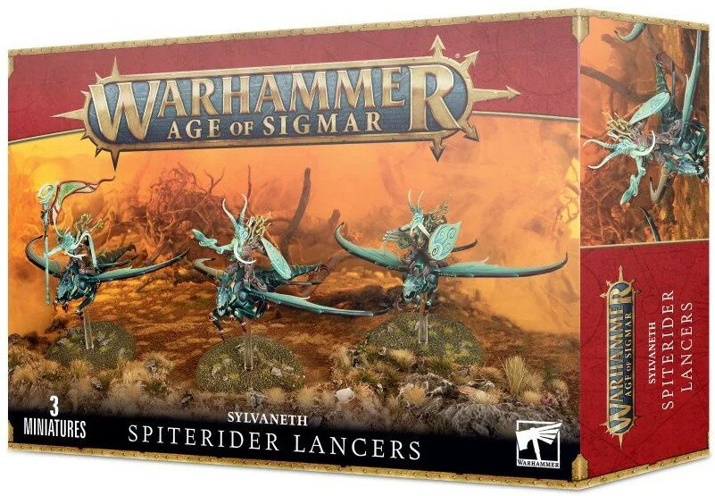  シルヴァネス：スパイトライダー・ランサー ウォーハンマー エイジ・オヴ・シグマー (SYLVANETH: SPITERIDER LANCERS) (Warhammer Age of Sigmar)