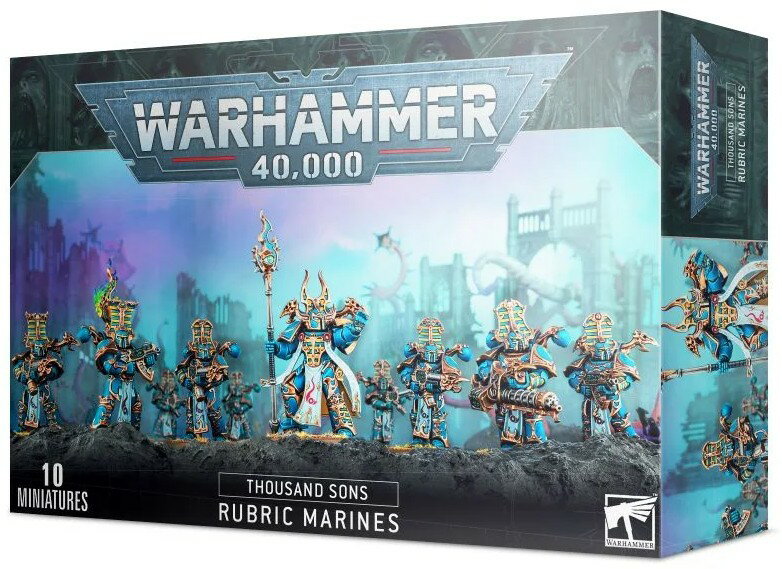 サウザンド・サン：ルブリック・マリーン ウォーハンマー40.000 (ThousandSons Rubric Marines) (Warhammer 40.000)