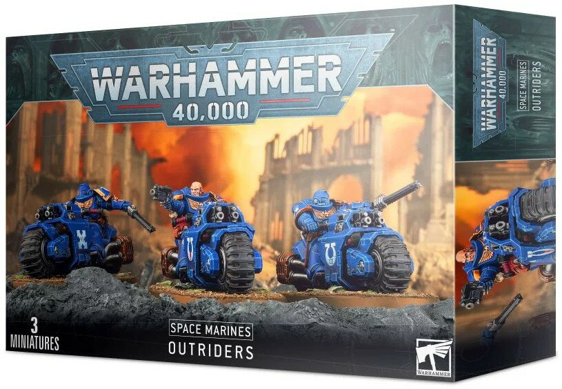 スペースマリーン： アウトライダー ウォーハンマー40.000 (Space Marines Outriders) (Warhammer 40.000)