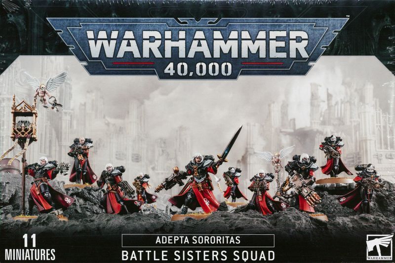 アデプタ・ソロリタス： バトルシスター・スカッド ウォーハンマー40.000 (Adepta Sororitas) (BATTLE SISTERS SQUAD) (Warhammer 40.000)