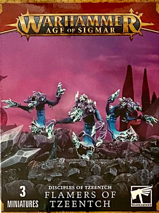 ディーモン・オブ・ティーンチ：フレイマー・オヴ・ティーンチ ウォーハンマー AGE OF SIGMAR (Daemons of Tzeentch:Flamers of Tzeentch) (Warhammer Age of Sigmar)
