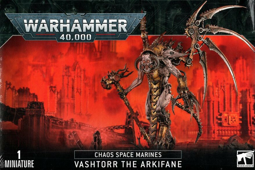 楽天メルヘンストア【新品】 ケイオス・スペースマリーン：“魔導造主” ヴァシュトール [ウォーハンマー40.000] （CHAOS SPACE MARINES: VASHTORR THE ARKIFANE） （Warhammer 40.000）【あす楽対応】