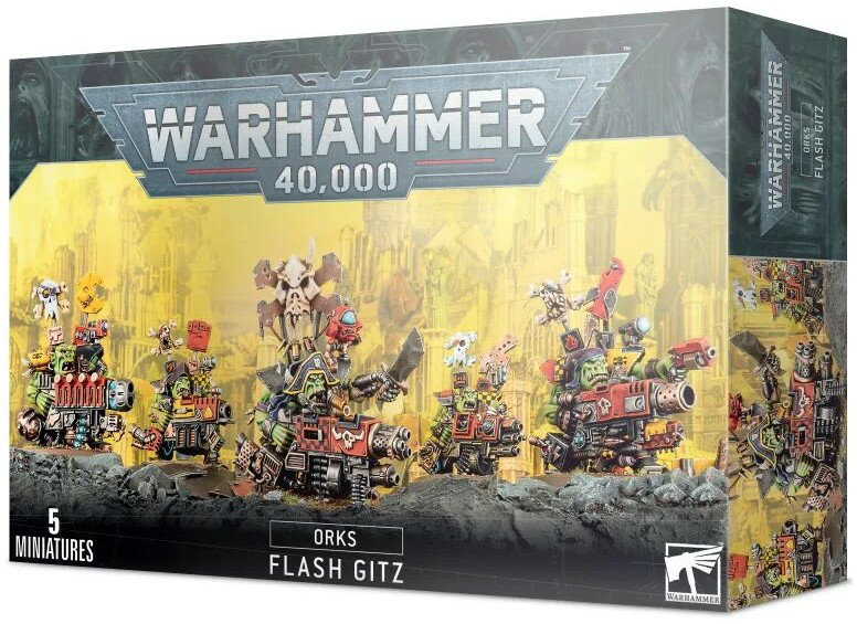 【新品】オルク：フラッシュギッツ [ウォーハンマー40.000] (ORKS: Flash Gitz) (Warhammer 40.000)【あす楽対応】