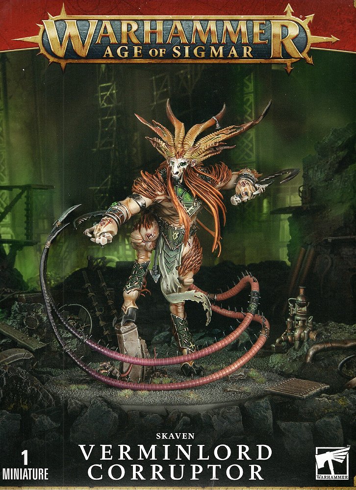 スケイヴン：ヴァーミンロード・コラプター  (WARHAMMER AGE OF SIGMAR) (SKAVEN: VERMINLORD CORRUPTOR)