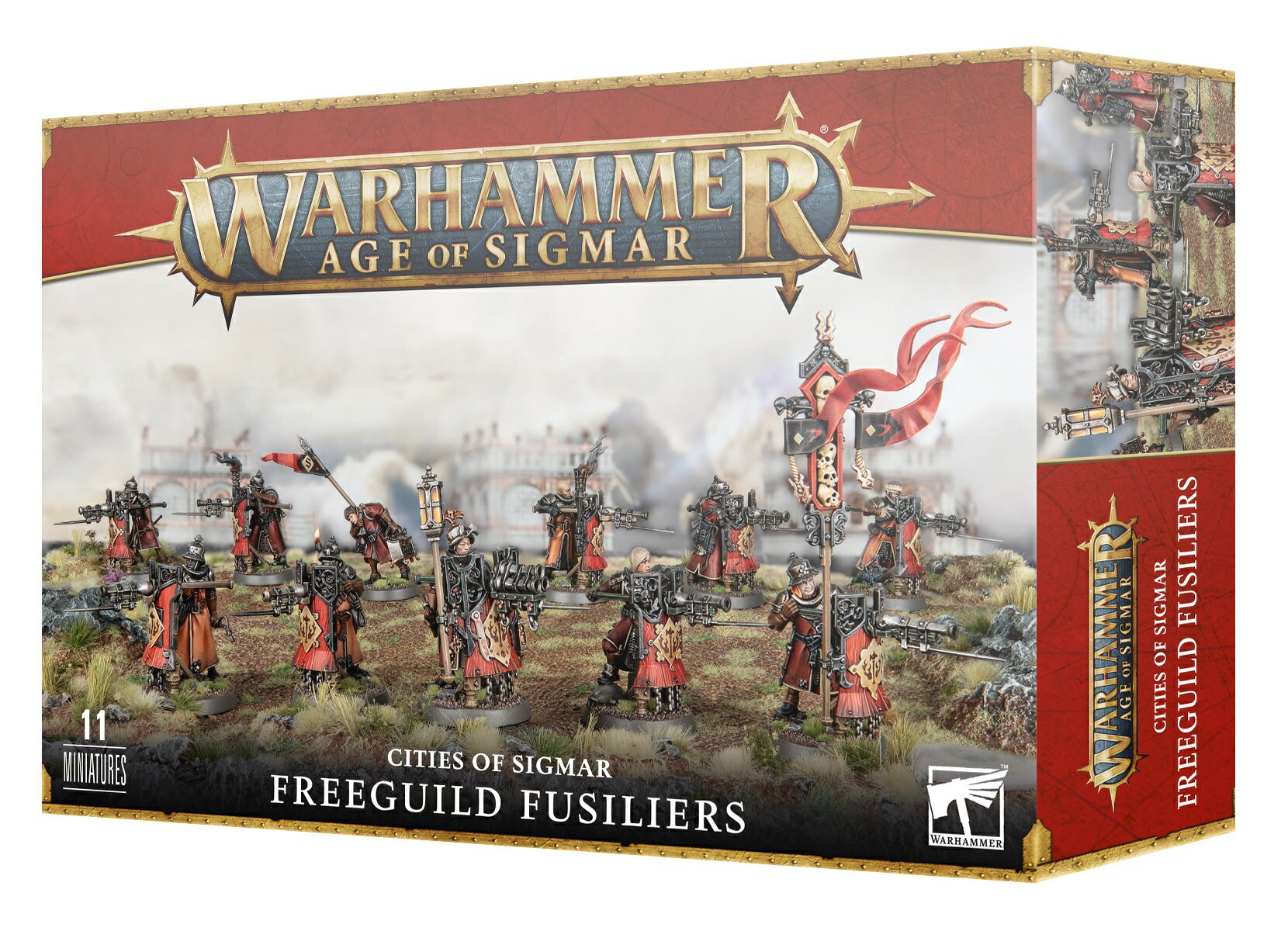 【2023年12月9日発売】【新品】シティ オヴ シグマー：フリーギルド フュージリア ウォーハンマー (CITIES OF SIGMAR: FREEGUILD FUSILLIERS) (Warhammer)【あす楽対応】