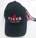 【未使用品】Fleer スポーツトレーディングカード・キャップ タグ付き Fleer Trading Card Cap (FLEXFIT) (YUPOONG) ...