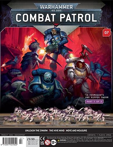 【7号】【2025年10月15日発売】【新品】週刊ウォーハンマー40,000 コンバットパトロール 第7号 (ターマガント&リッパー・スウォーム) Part.1...