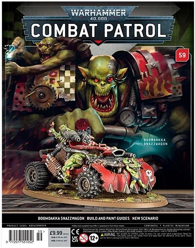 【59号】【2026年10月14日発売】【新品】週刊ウォーハンマー40,000 コンバットパトロール 第59号 (オルク: ブームダッカ スナズワゴン) [Combat Patrol] [Warhammer 40.000] [アシェット・コレクションズ・ジャパン]