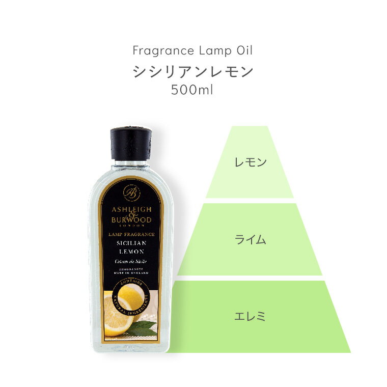 コロナ対策 芳香剤 アロマオイル オイル液 詰替え用 消臭剤 芳香消臭剤 消臭芳香剤 ルームフレグランス 除菌 抗菌 殺菌 カビ防止 おしゃれ 可愛い 人気 おすすめ 贈り物 プレゼント フレグランスランプ専用オイル シシリアンレモン 内容量500ml