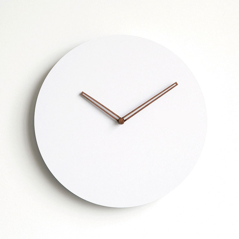 Minimal Style Wall Clock ミニマルスタイル 壁掛け時計 デザイナーズ 北欧 シンプル ラウンド型 丸 白 ホワイト ナチュラル モダン おしゃれ かわいい 静音 音がしない 大きい 壁掛時計 棚 リビング 寝室 カフェ インテリア雑貨 誕生日 新築祝い 女性 プレゼント ギフト