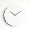 楽天キッチン＆インテリア MarcleMinimal Style Wall Clock ミニマルスタイル 壁掛け時計 デザイナーズ 北欧 シンプル ラウンド型 丸 白 ホワイト ナチュラル モダン おしゃれ かわいい 静音 音がしない 大きい 壁掛時計 棚 リビング 寝室 カフェ インテリア雑貨 誕生日 新築祝い 女性 プレゼント ギフト