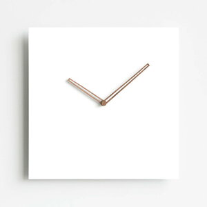 Minimal Style Wall Clock ミニマルスタイル 壁掛け時計 デザイナーズ 北欧 シンプル スクエア型 四角 白 ホワイト ナチュラル モダン おしゃれ かわいい 静音 音がしない 大きい 壁掛時計 棚 リビング 寝室 カフェ インテリア雑貨 誕生日 新築祝い 女性 プレゼント ギフト