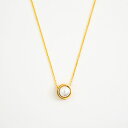 MESH パールインザボックス ネックレス 43cm シルバー925 18Kゴールドコート Gold Necklace ギフトBOX入り ジュエリークロス付き ハンドメイド ポルトガル直輸入 COL0130PC